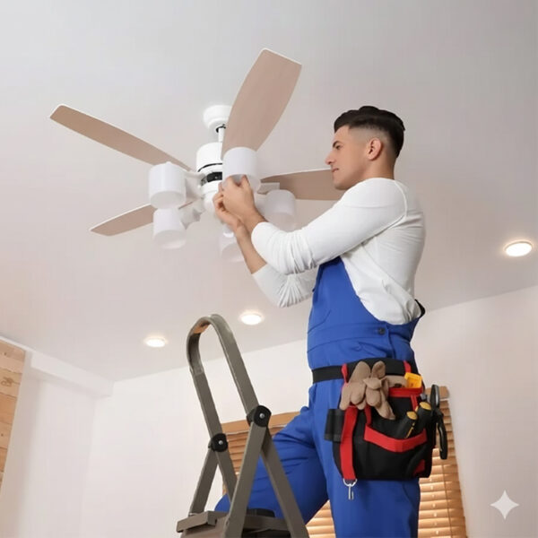 Ceiling Fan Repairing – Motor winding & blade balancing