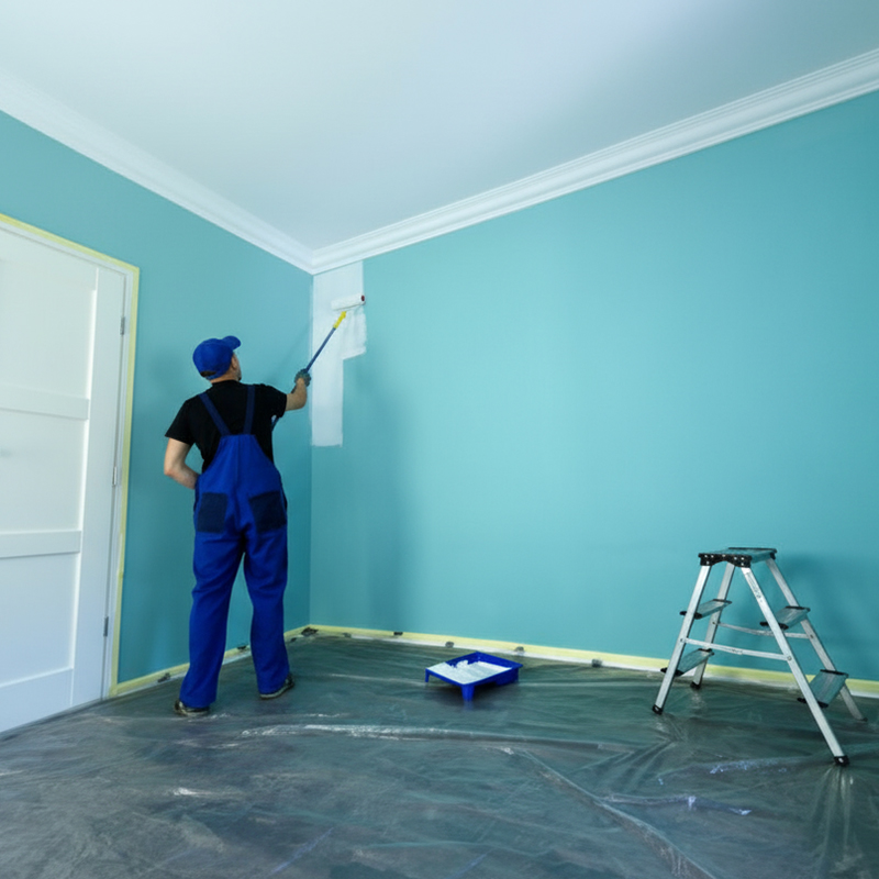 06 House Painting – Interior & exterior painting with quality colors - Image 1